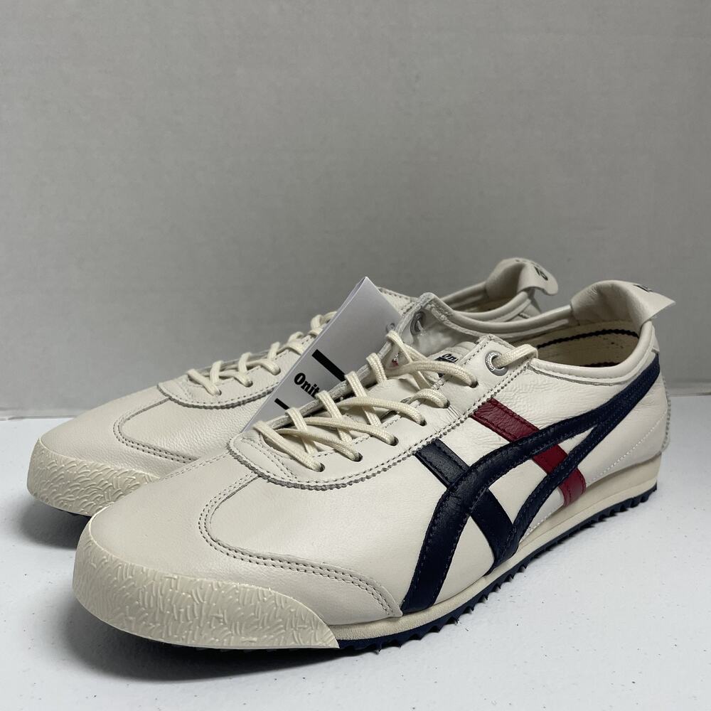 Onitsuka Tiger Mexico 66 SD Cream Peacoat 1183A872 101 Size 6.5 Men Size 8 Women